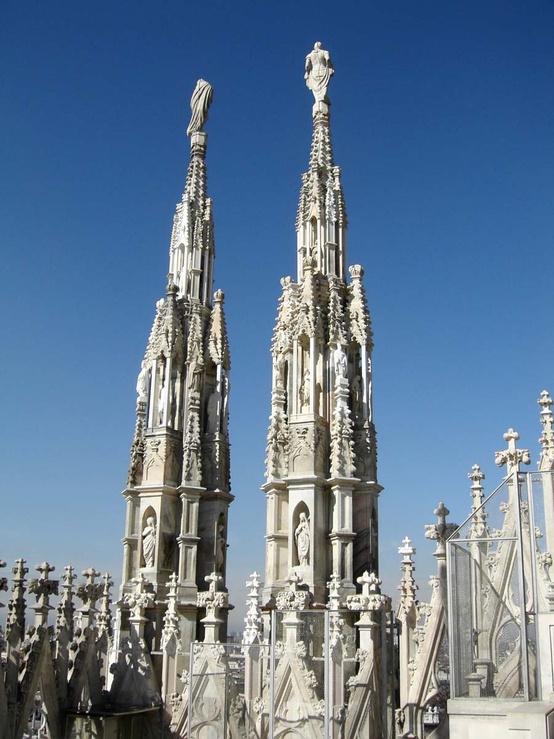 Photo:  Duomo Milano detail